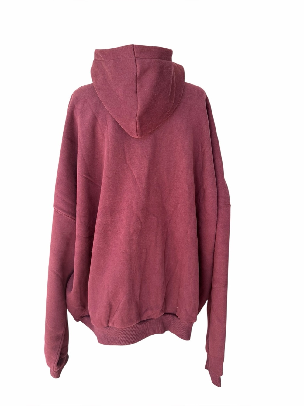 Comfrt Comfort Cloud Zip Up Hoodie Maroon Size XXL 2X Loungewear NWT Fleece - Picture 5 of 7